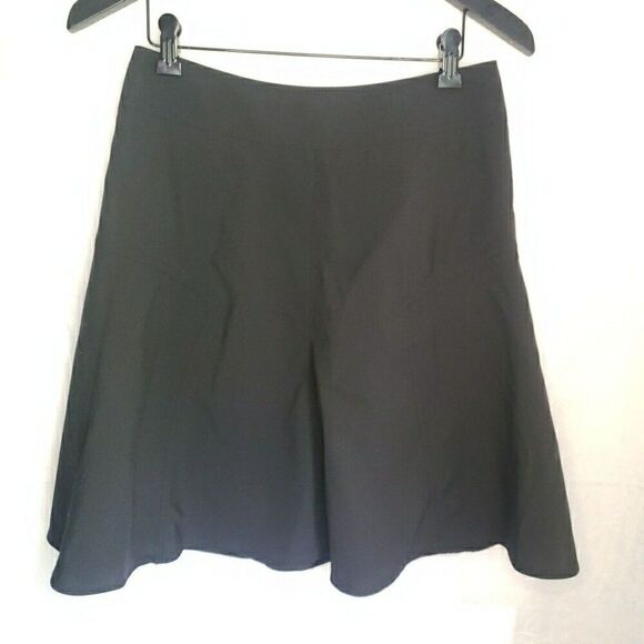 Express Dresses & Skirts - Express Design Studio Black A Line Circle Skirt Zip Back Women's Size 6 Y2K 90s